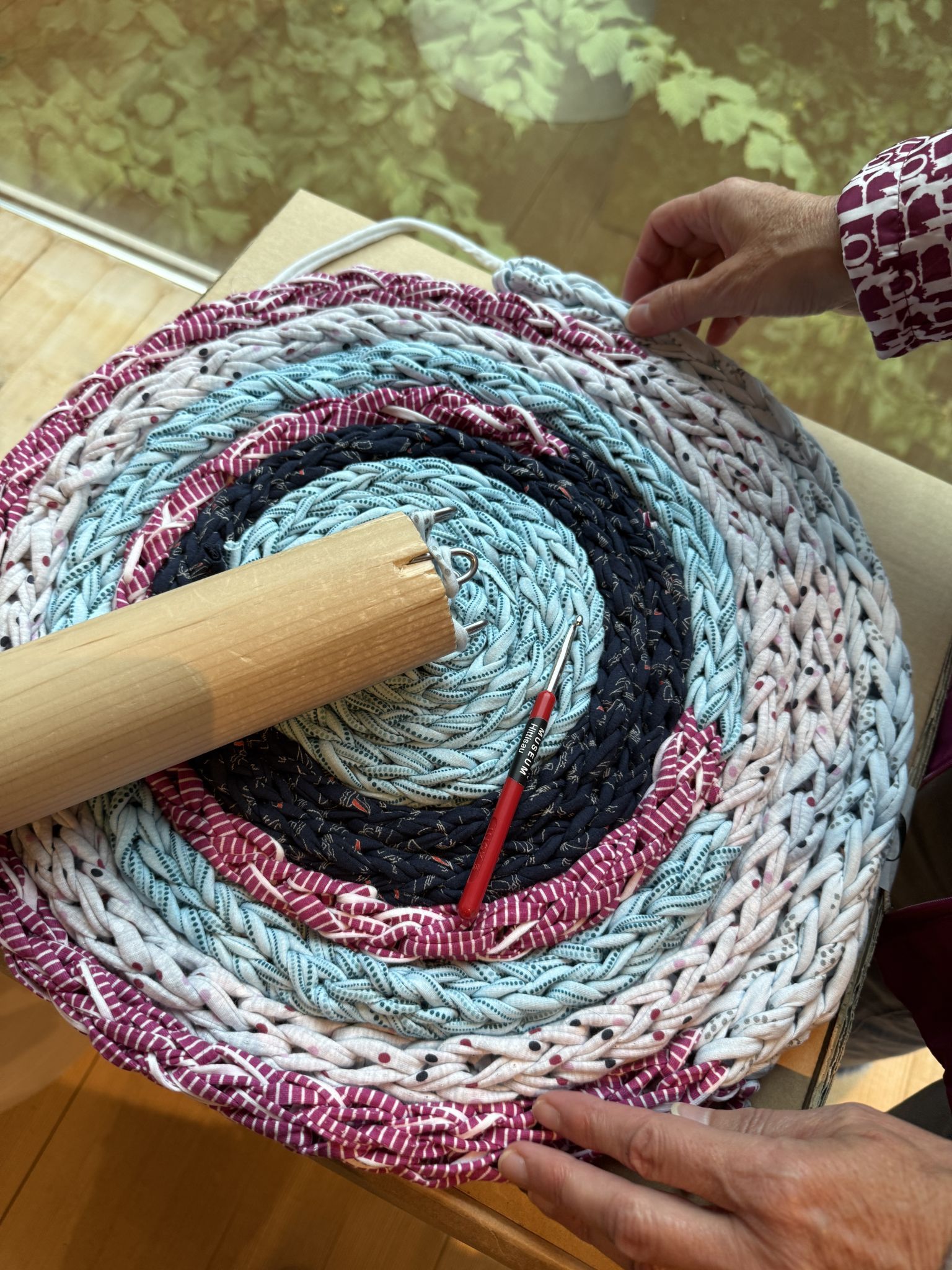 Recycling aus Altkleidern 