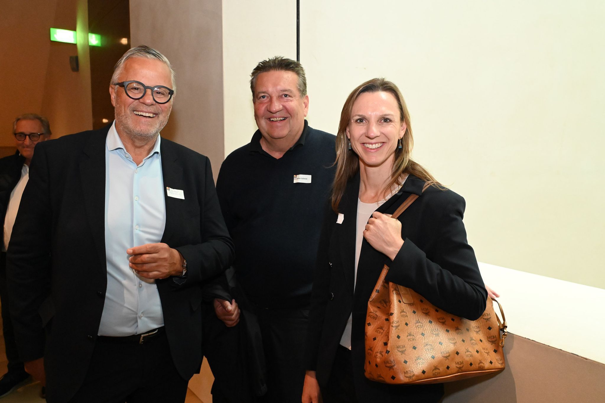 Roland Frühstück, Christian Schmid und Dr. Vanessa Englmair.