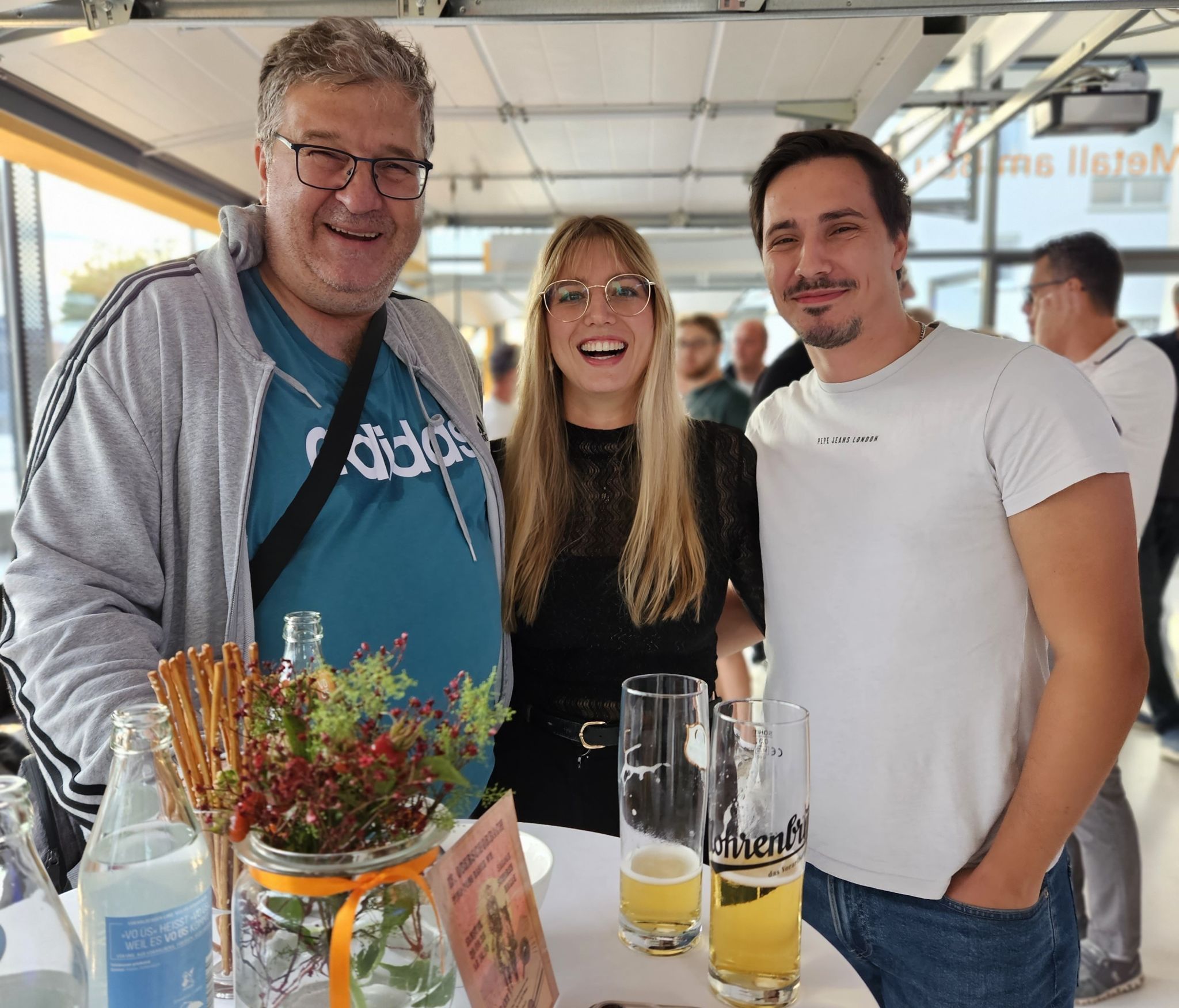 Bereits bei der Auslosung herrschte beste Partystimmung. 