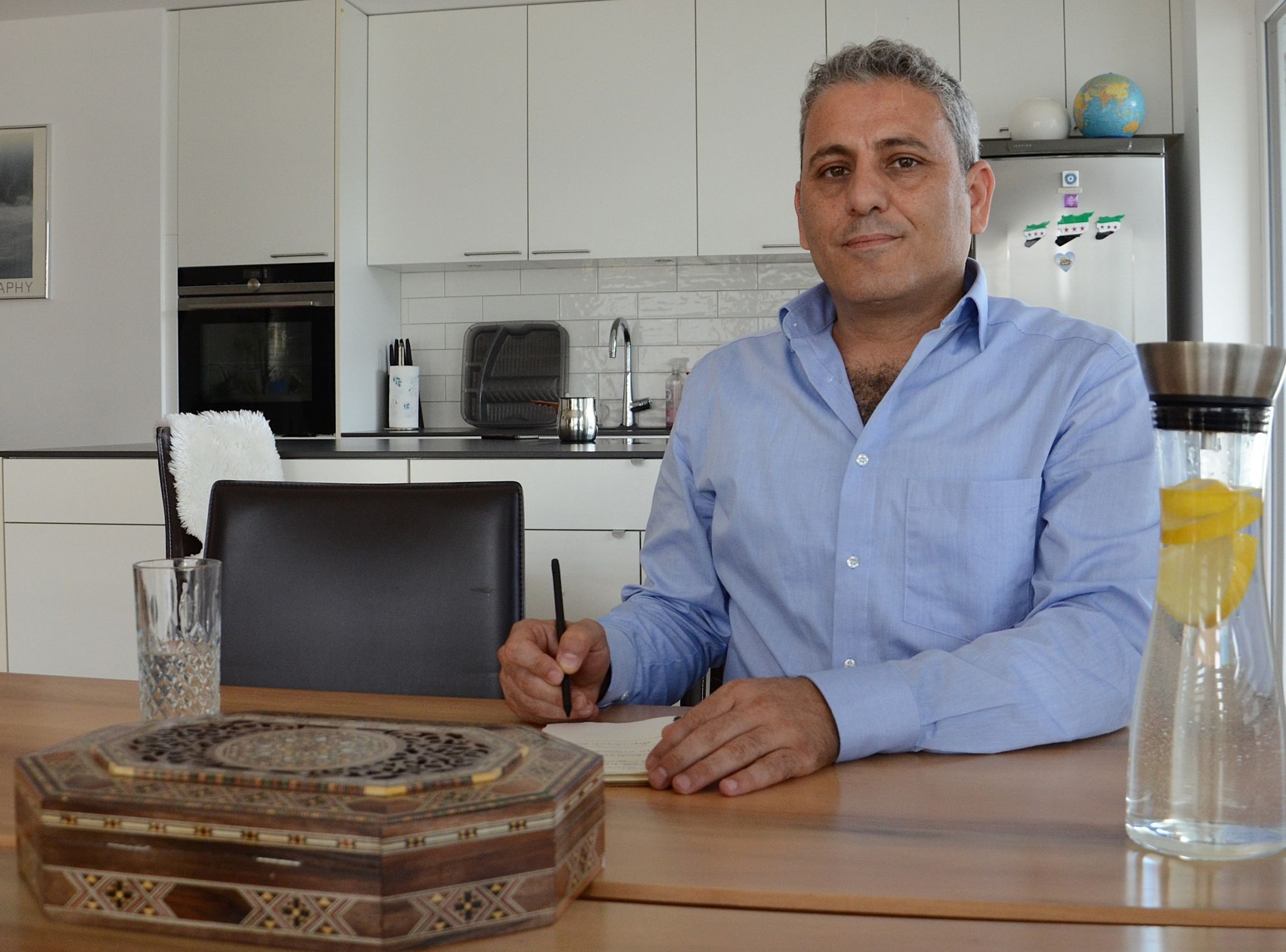Moawia Posstajie hat für sich und seine Familie in Hard eine neue Heimat gefunden. HRJ  