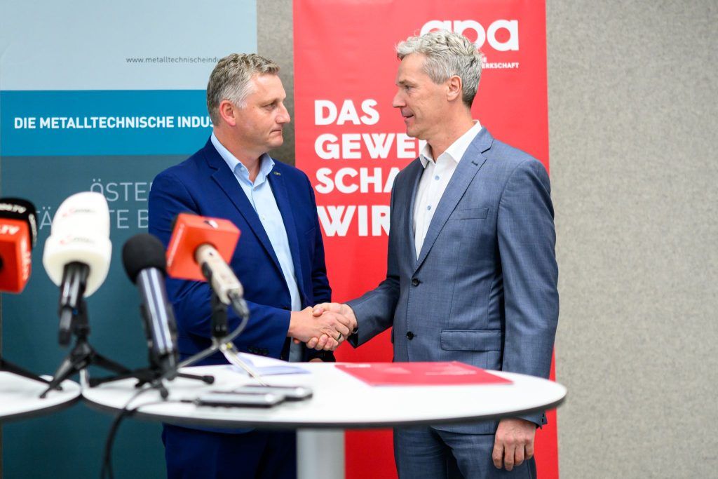 Metaller-KV im Blitztempo: &#8220;Richtiges Signal für den Standort&#8221;
