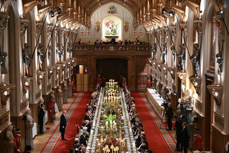TOPSHOT-BRITAIN-US-ROYALS-DIPLOMACY