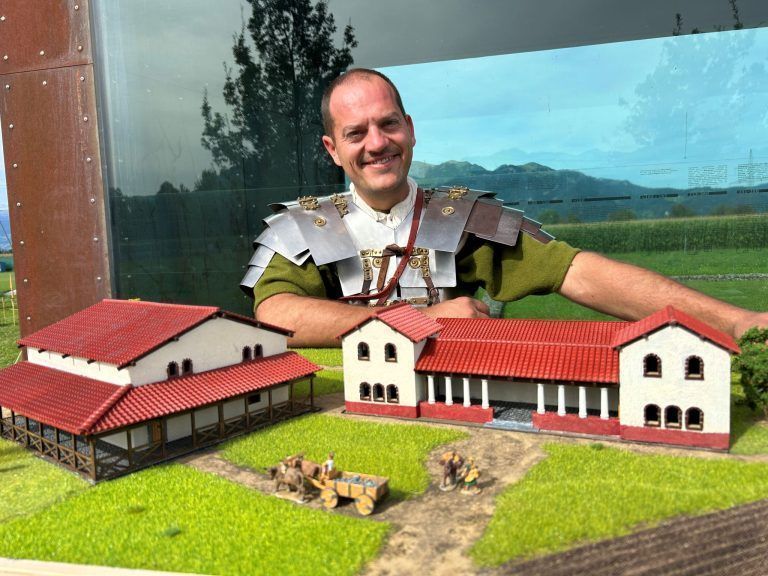 Vorstellung einer Rekonstruktion der Römervilla in Rankweil