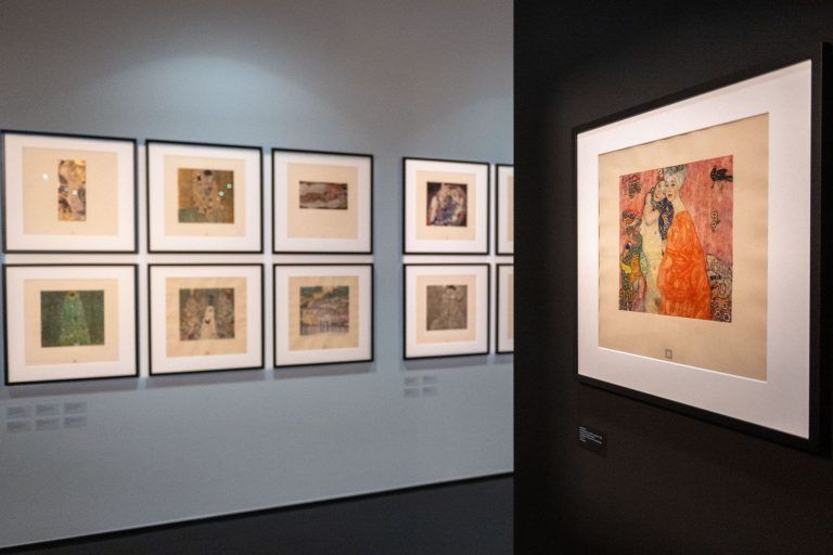 Preview der Ausstellung „Gustav Klimt und Vorarlberg mit Hans Bäumler und Tobias Natter