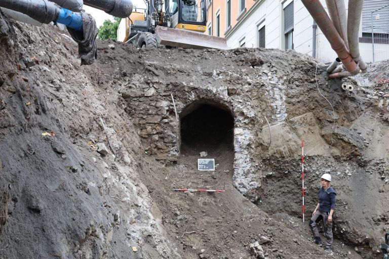 Gymnasiumgasse, Archäologische Funde