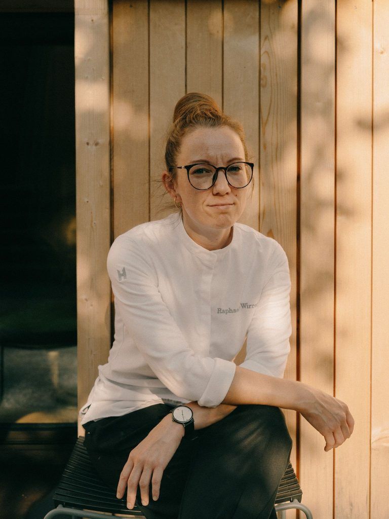 Patissiere Raphaela Wirrer; Koch Jonathan Burgern; Hirschen Schwarzenberg; Küchenchef-Duo im Hirschen