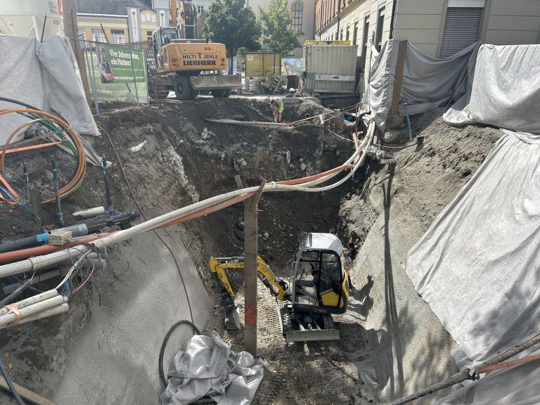 Gymnasiumgasse, Archäologische Funde