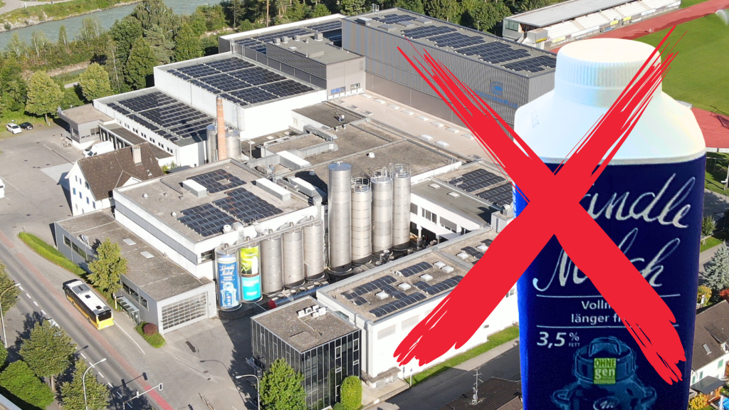 Vorarlberg Milch nimmt zahlreiche Produkte aus dem Regal