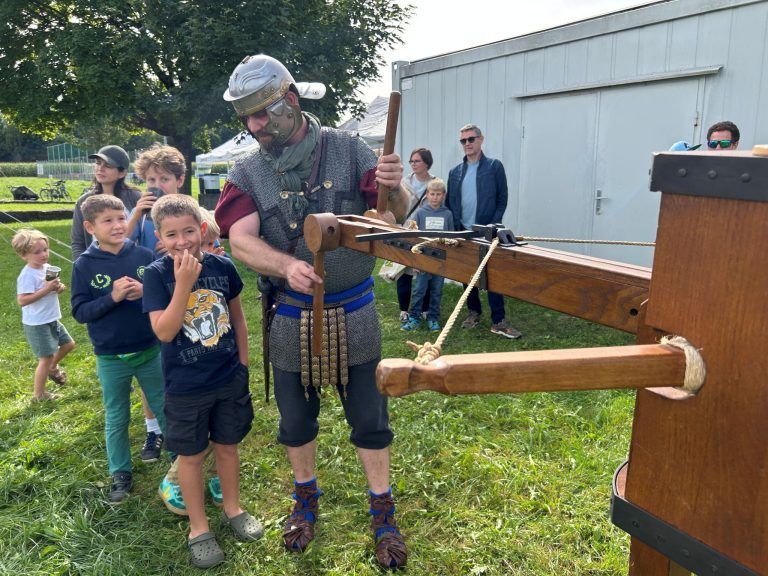 Vorstellung einer Rekonstruktion der Römervilla in Rankweil