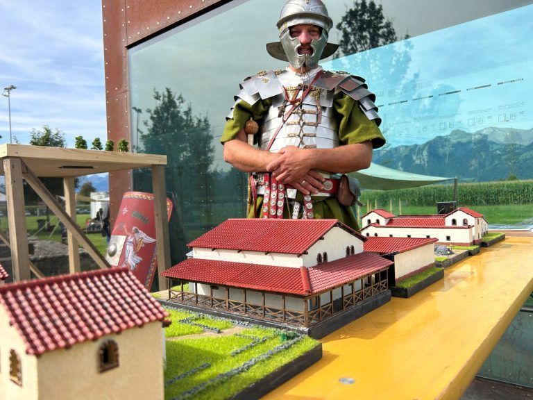 Vorstellung einer Rekonstruktion der Römervilla in Rankweil