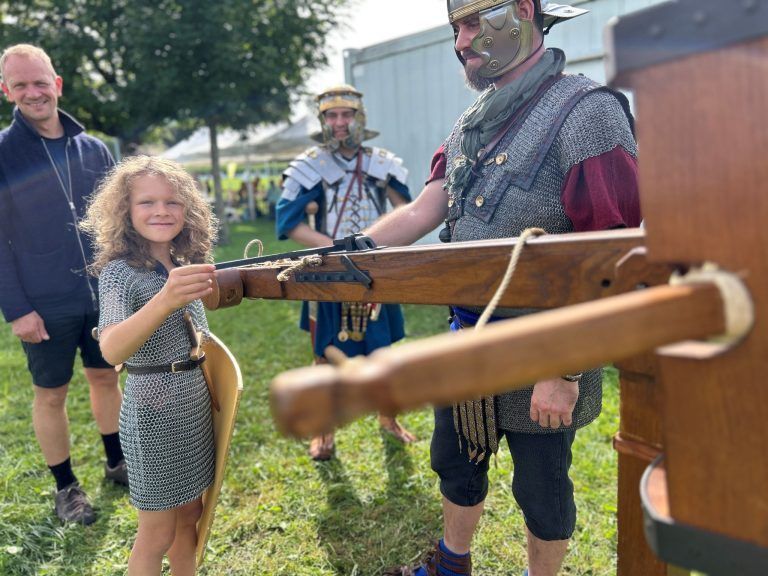 Vorstellung einer Rekonstruktion der Römervilla in Rankweil
