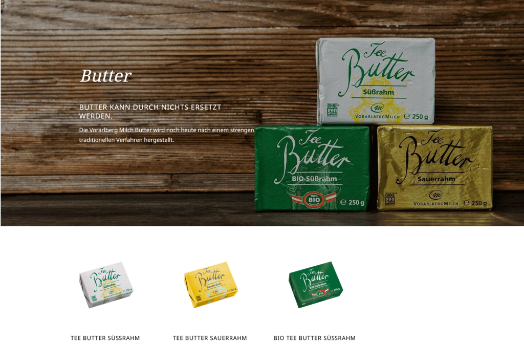 Aus Ländle-Butter wird Niederösterreich-Butter: Vorarlberg Milch ändert Kurs