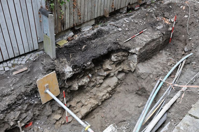 Gymnasiumgasse, Archäologische Funde