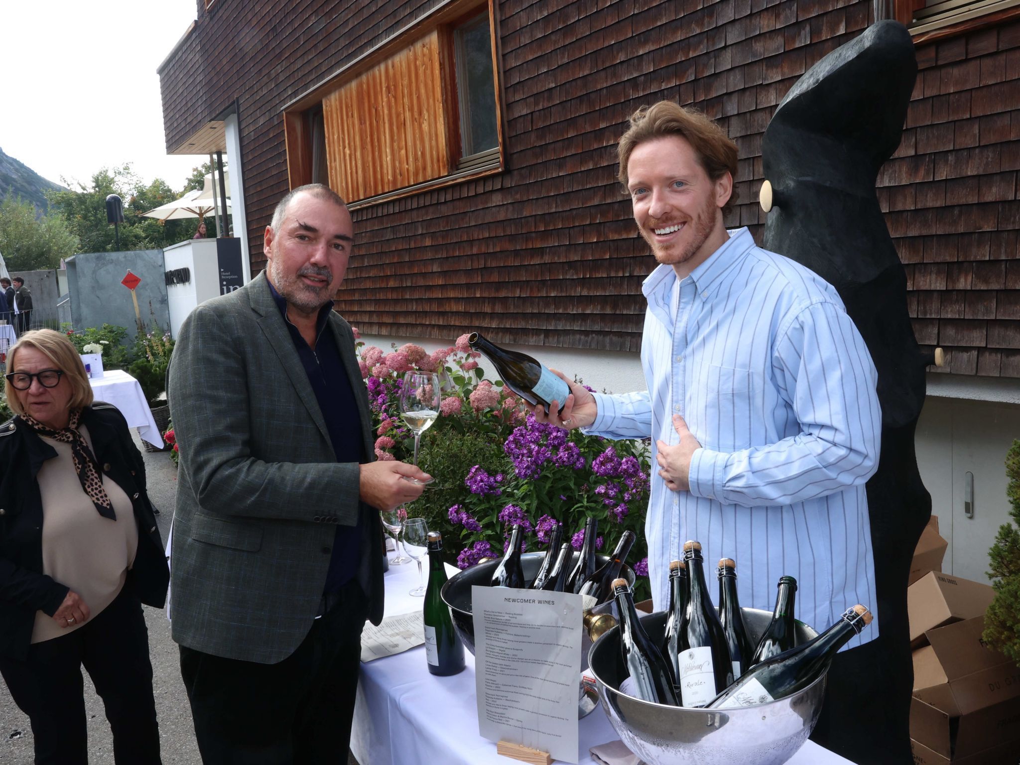 Markus Kegele und Harry East (