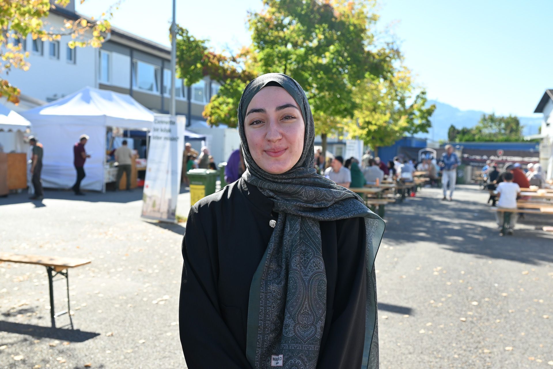 Besucherin Irem Altay kommt in erster Linie wegen des köstlichen türkischen Essens.