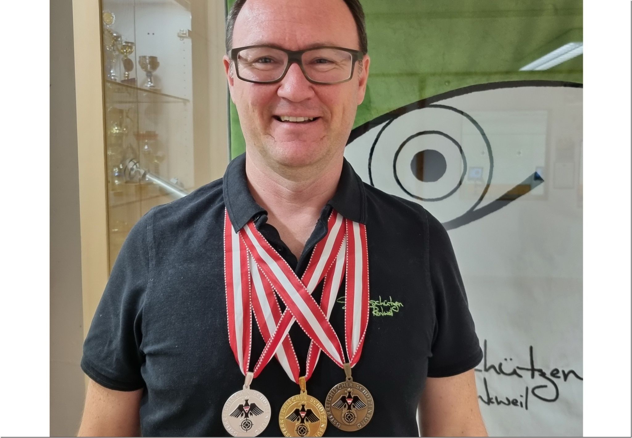 Der Rankweiler Stefan Abbrederis holt drei ÖM-Medaillen. MELANIE LUTZ