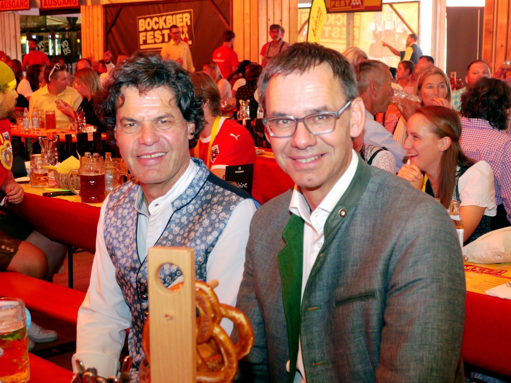 Feldkirch Bürgermeister Manfred Rädler und Landeshauptmann Markus Wallner