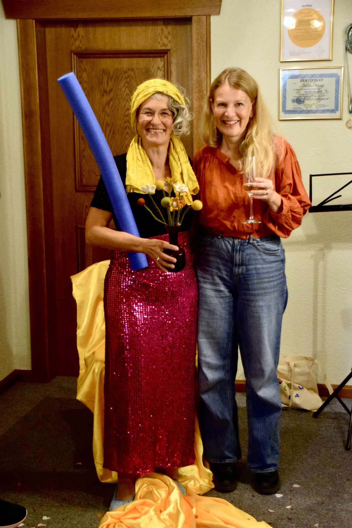 Christine Tabernig und Monika Schwärzler.