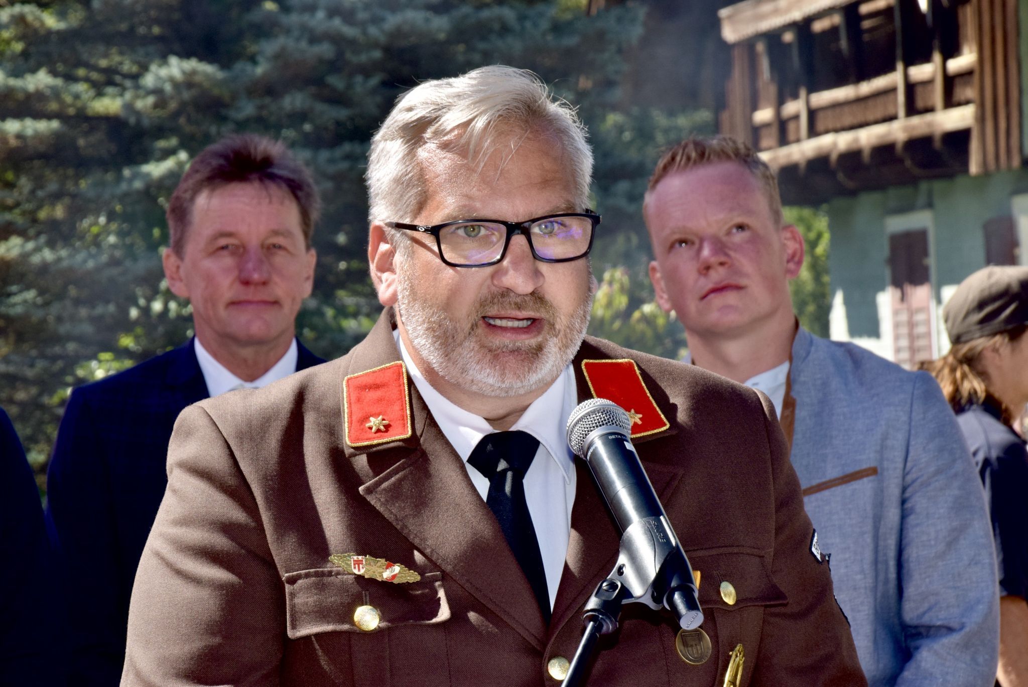 Thomas Kurz, Zugkommandant.