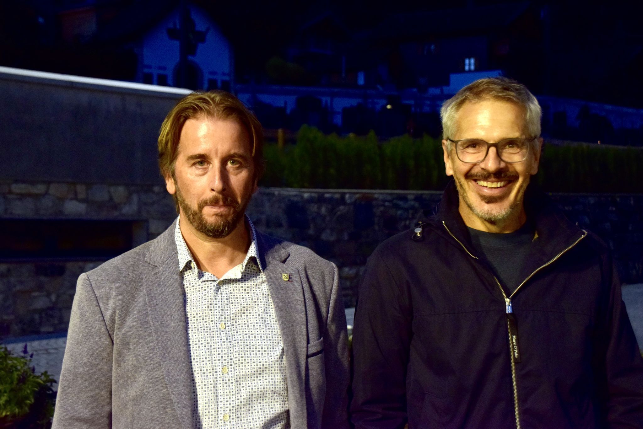 Bgm. Daniel Sandrell (Gaschurn) und Klaus Schröcker.