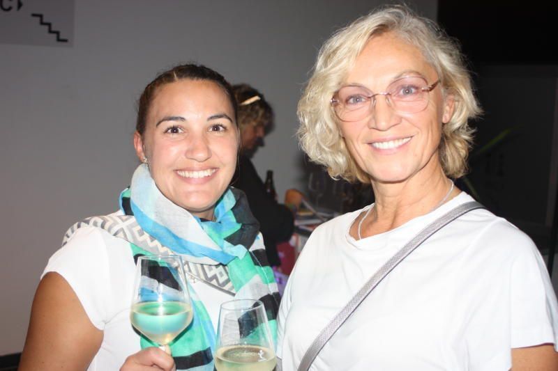 Lisa Maria (l.) und Ajmija amüsierten sich prächtig. 