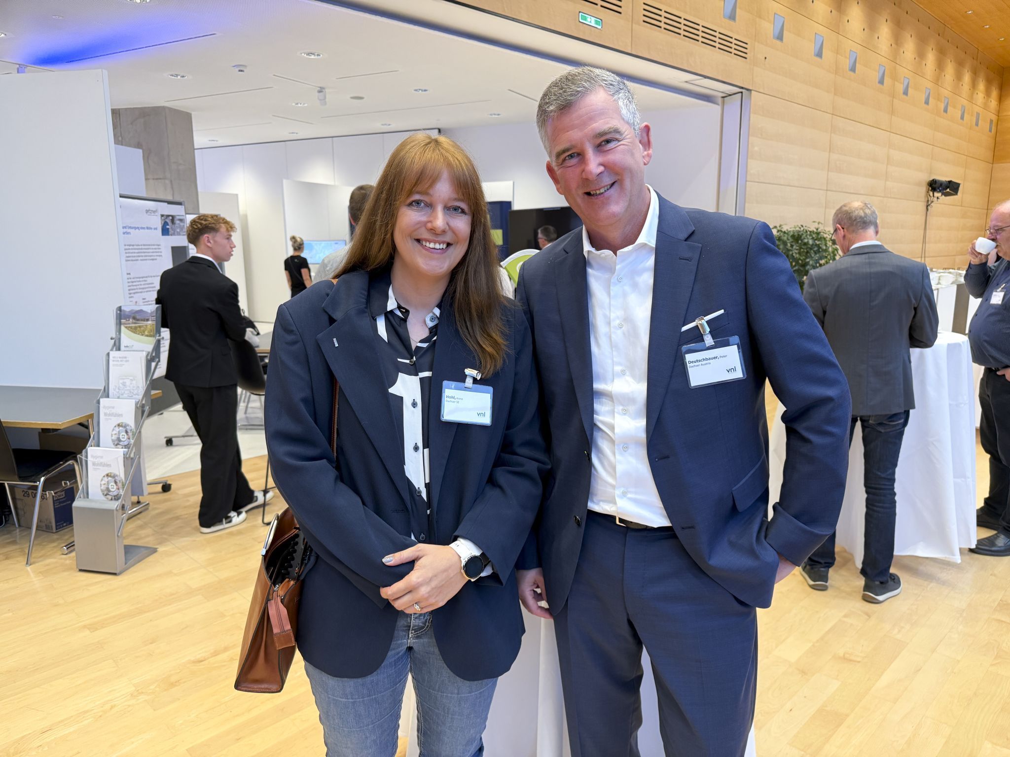 Anna Hohl und Peter Deutschmann (Fa. Dachser) zogs ins Festspielhaus