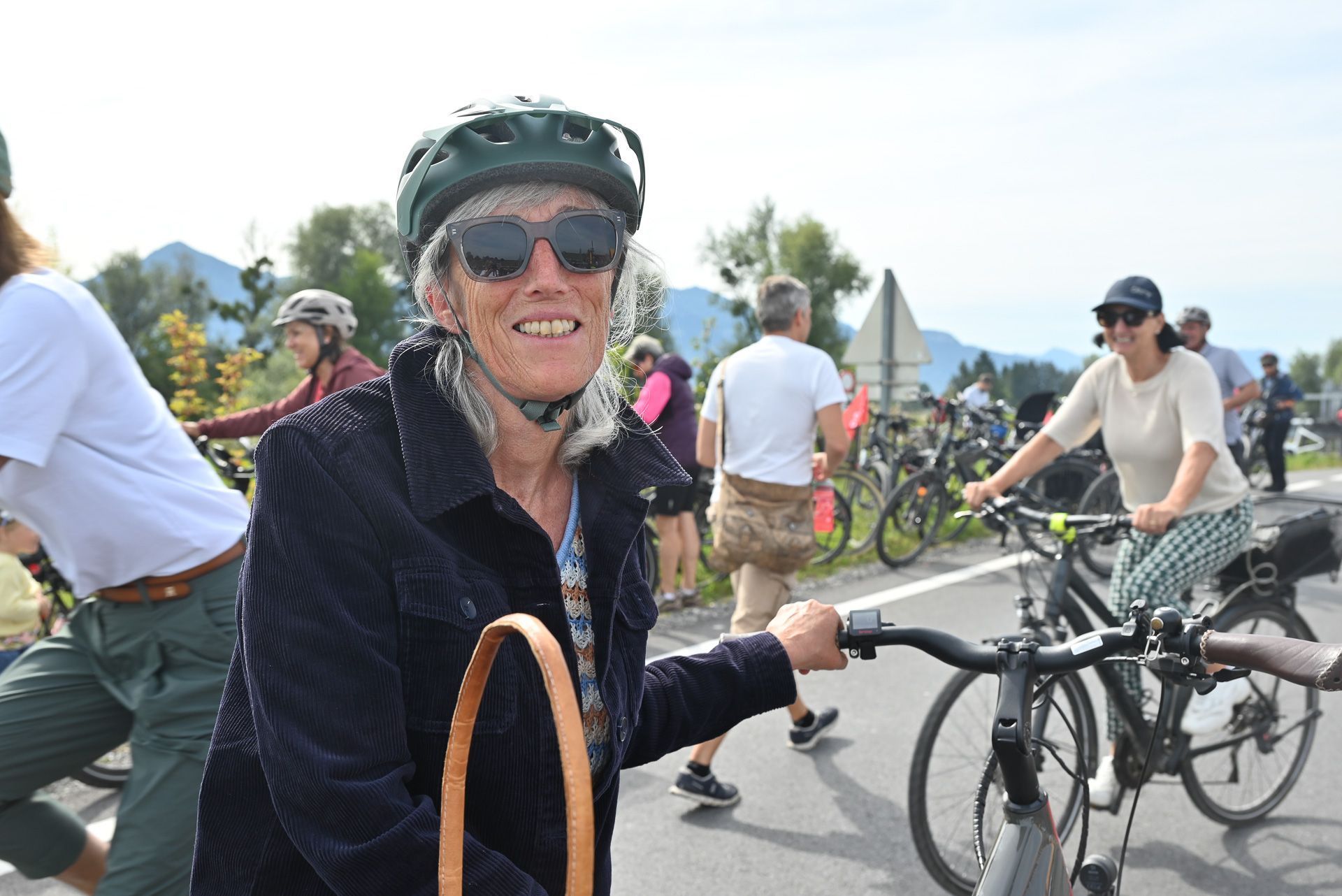 Sabine Diepenbrock aus Bregenz findet, dass es dringend mehr Radwege braucht.