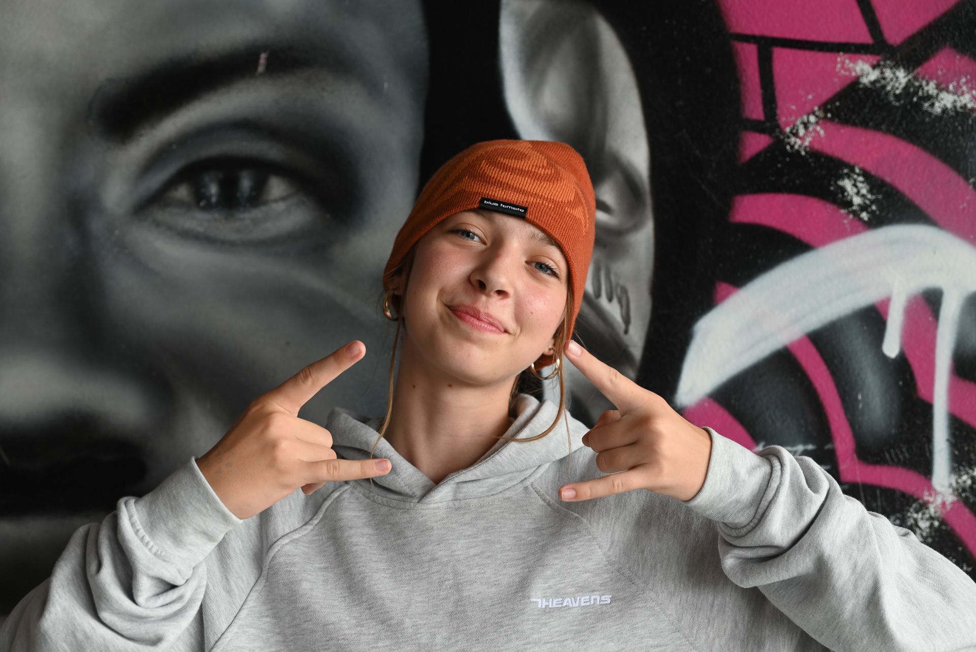 Giulia Lichtenegger (13) tanzte beim Kids Battle mit.