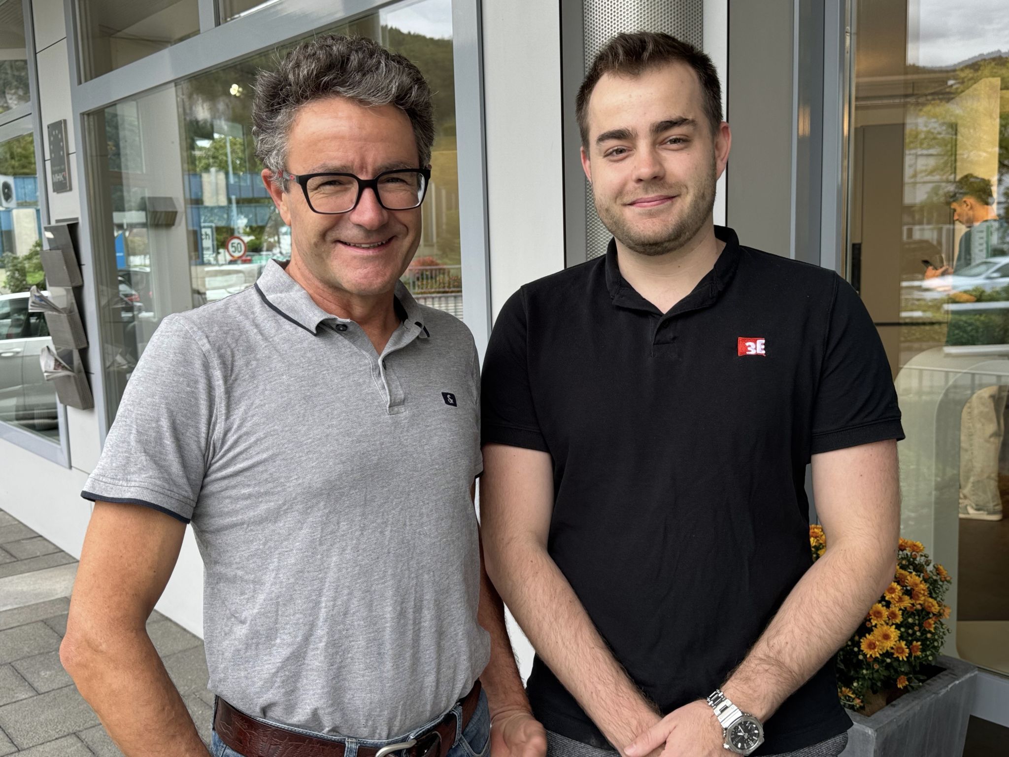 Ernst und Lorin Schiess (3E Schweiz AG).