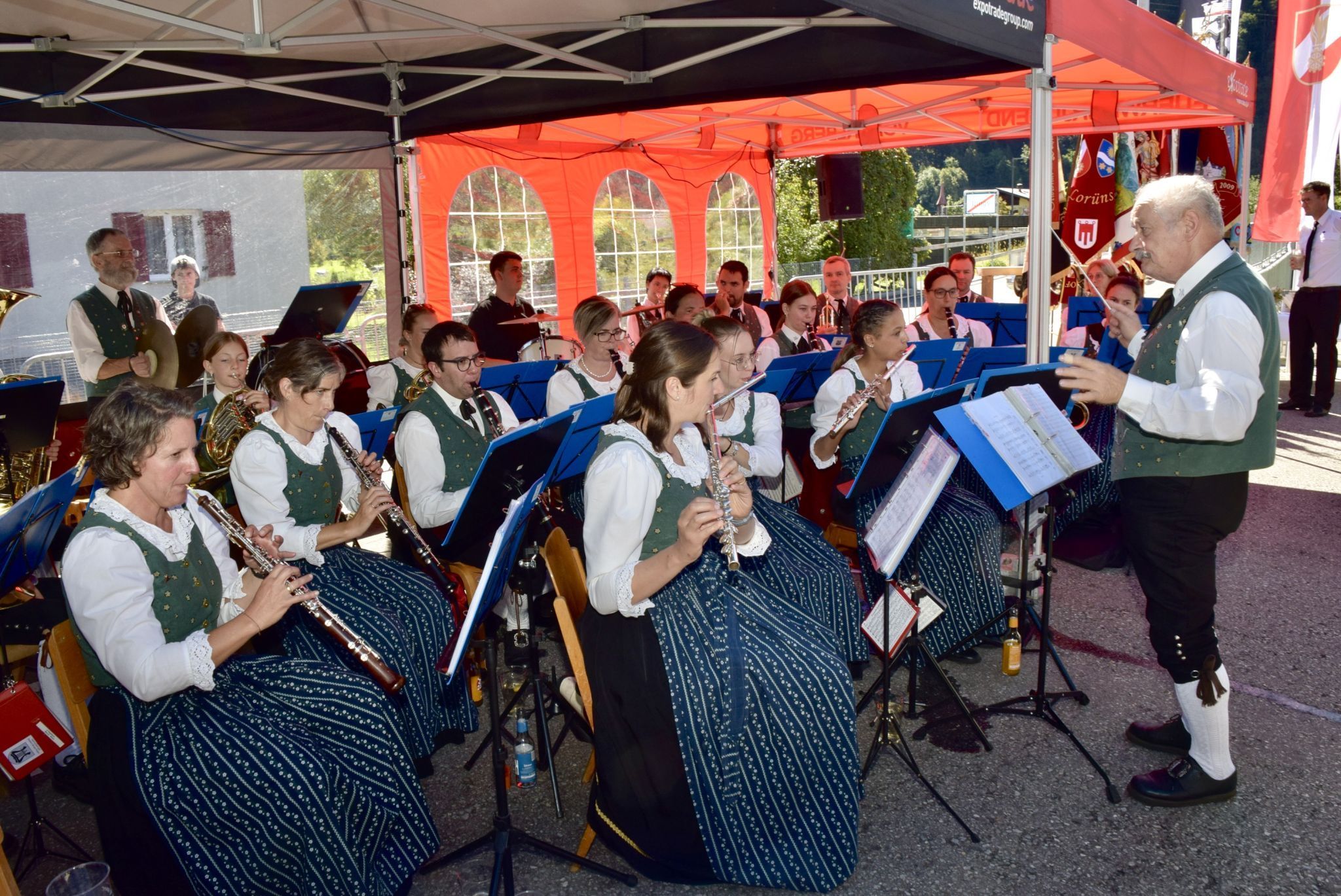 Die Vereinigte Harmoniemusik Stallehr-Bings-Radin.