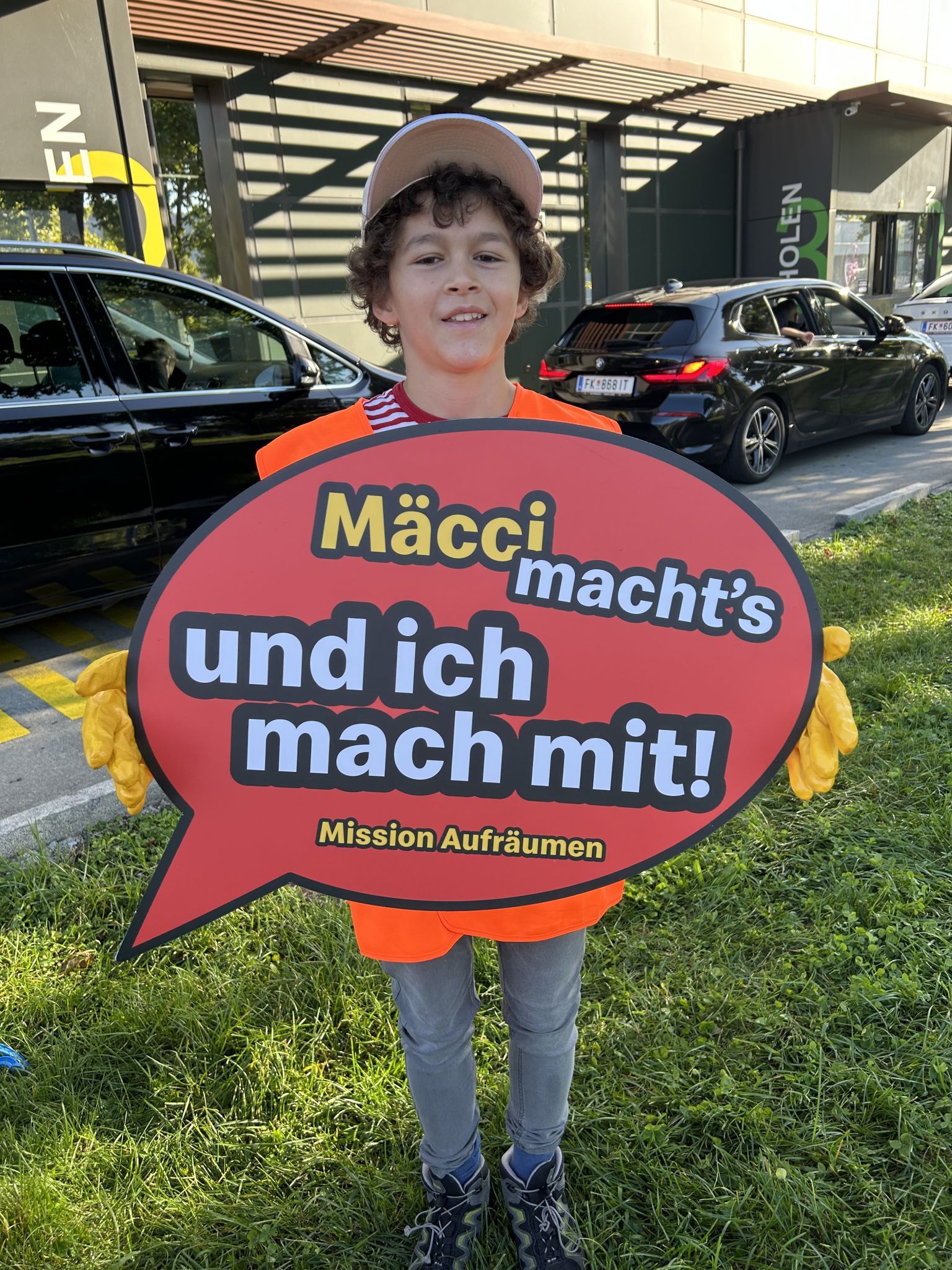 Felix war mit Freude dabei