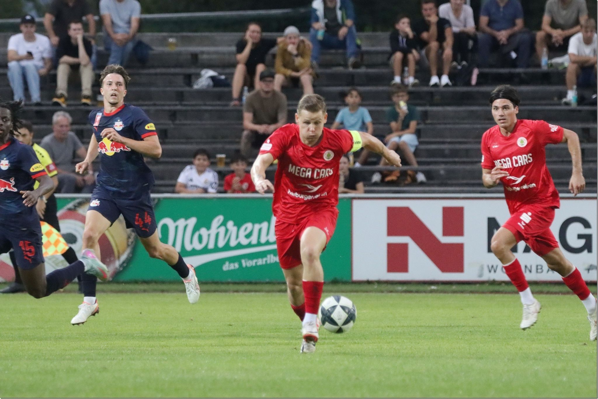 Besonders motiviert: Tamas Herbaly gegen seinen Exklub Hohenems.TK
