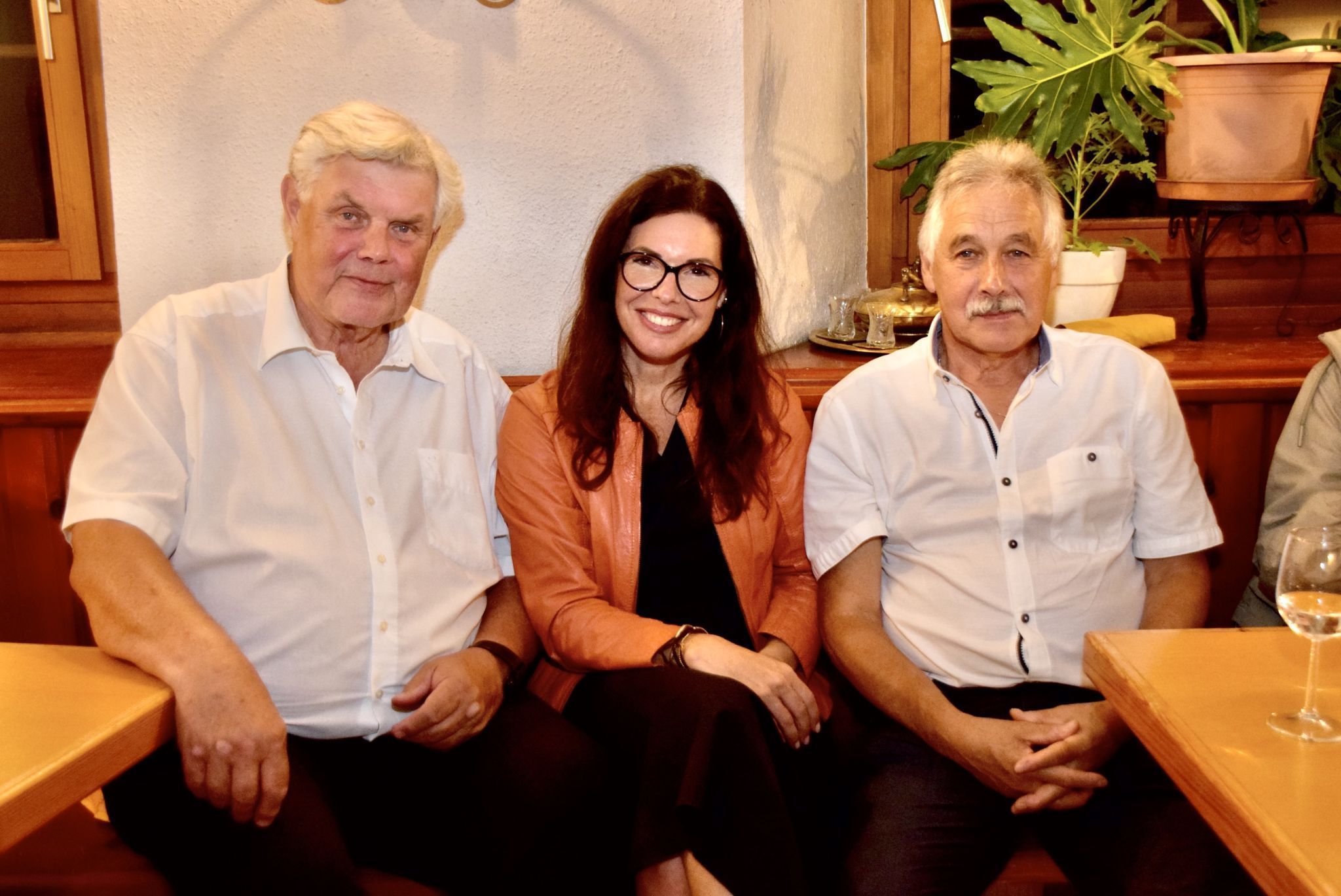 Mandi Katzenmayer, Andrea Mallitsch und Helmut Moll, v. l.