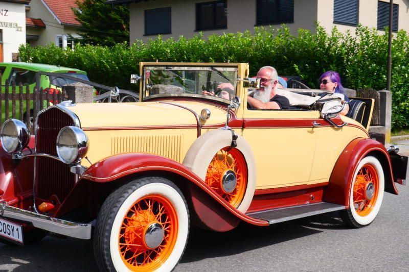 Seltenheitswert in Form von Oldtimern.