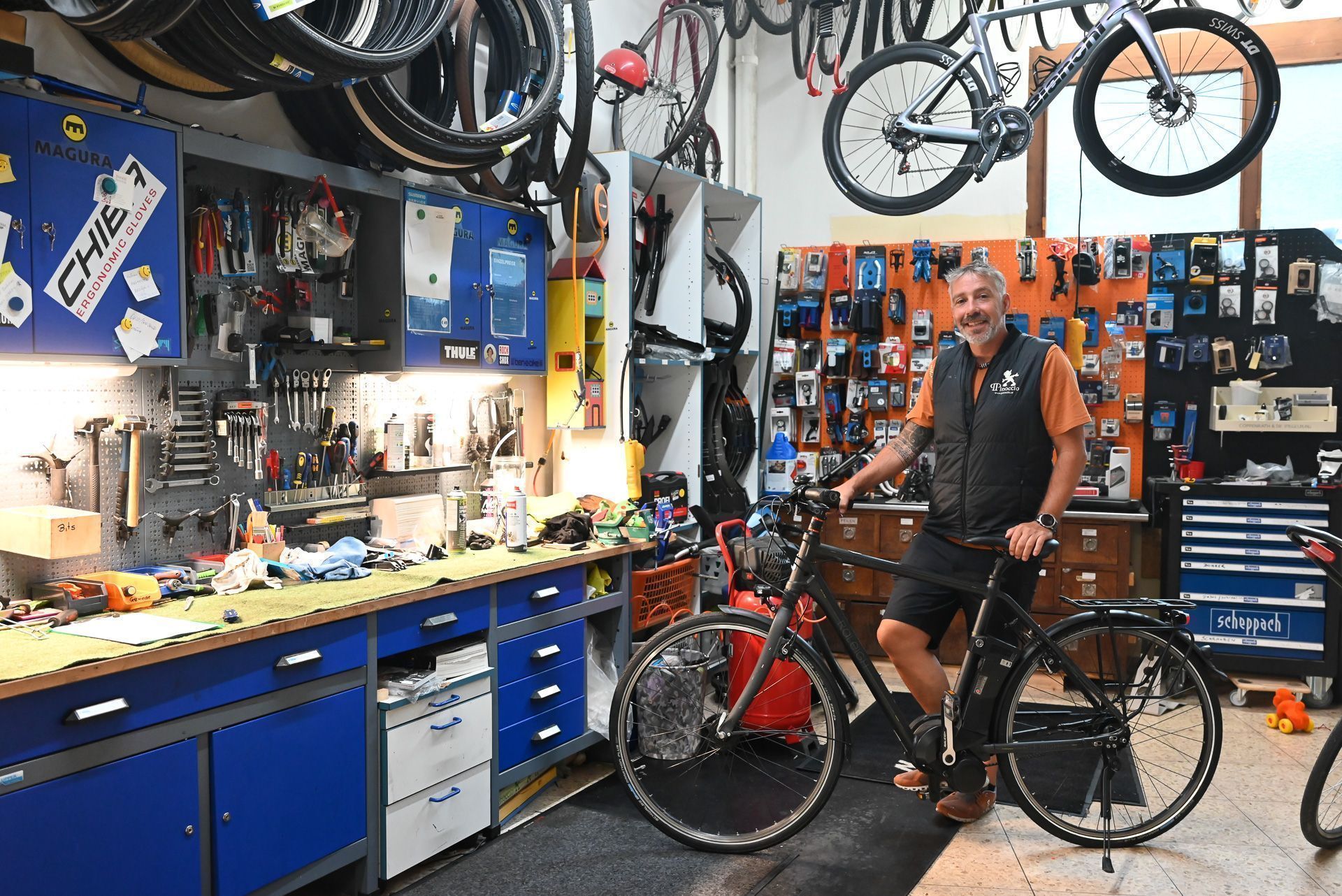 Beliebt war auch die Fahrradwerkstatt bei Pinoccio, die von Kindern und Erwachsenen genutzt wurde. Auch diese wird geschlossen.