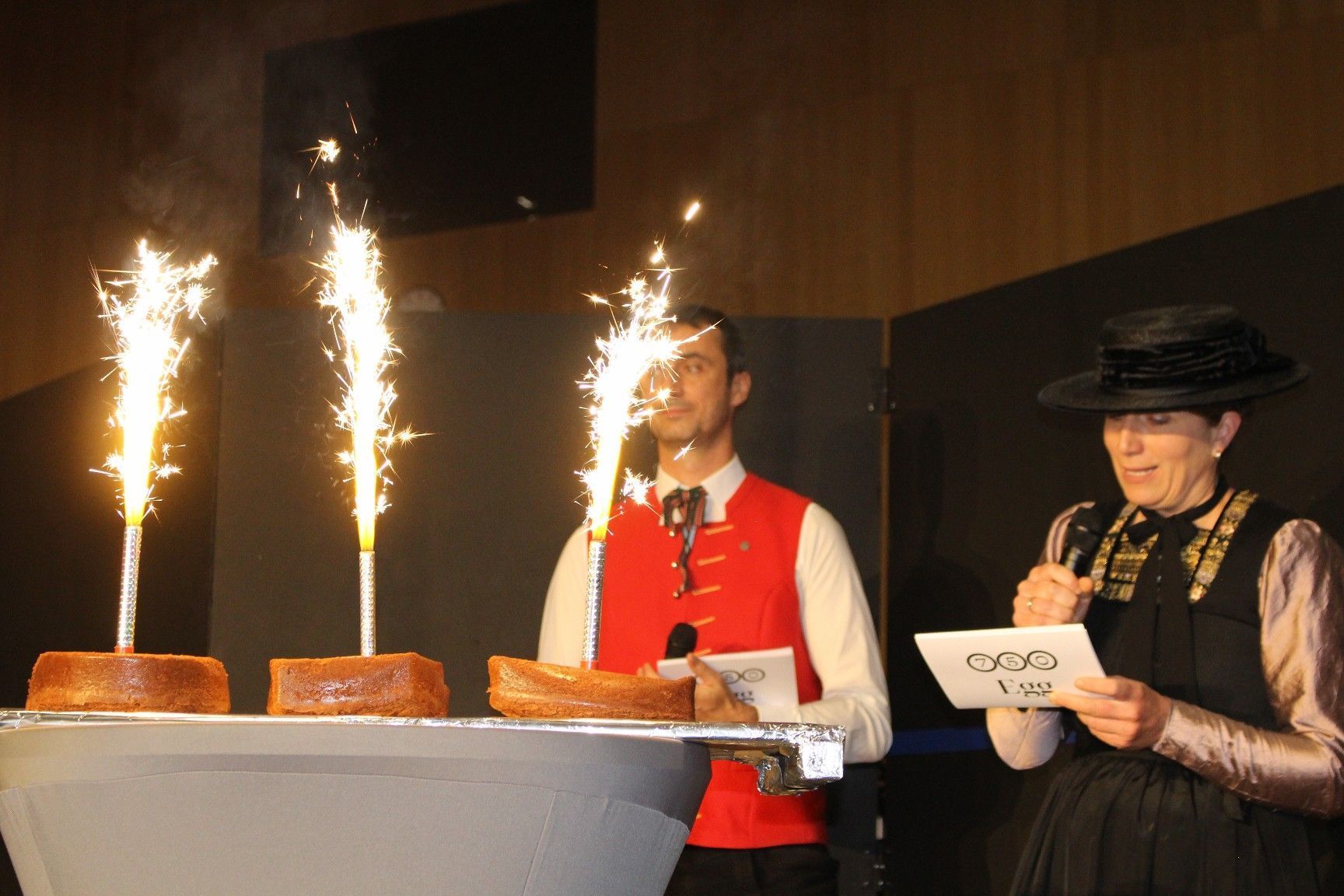 Ein Feuerwerk im Traumschiff-Stil beschloss den Festakt.