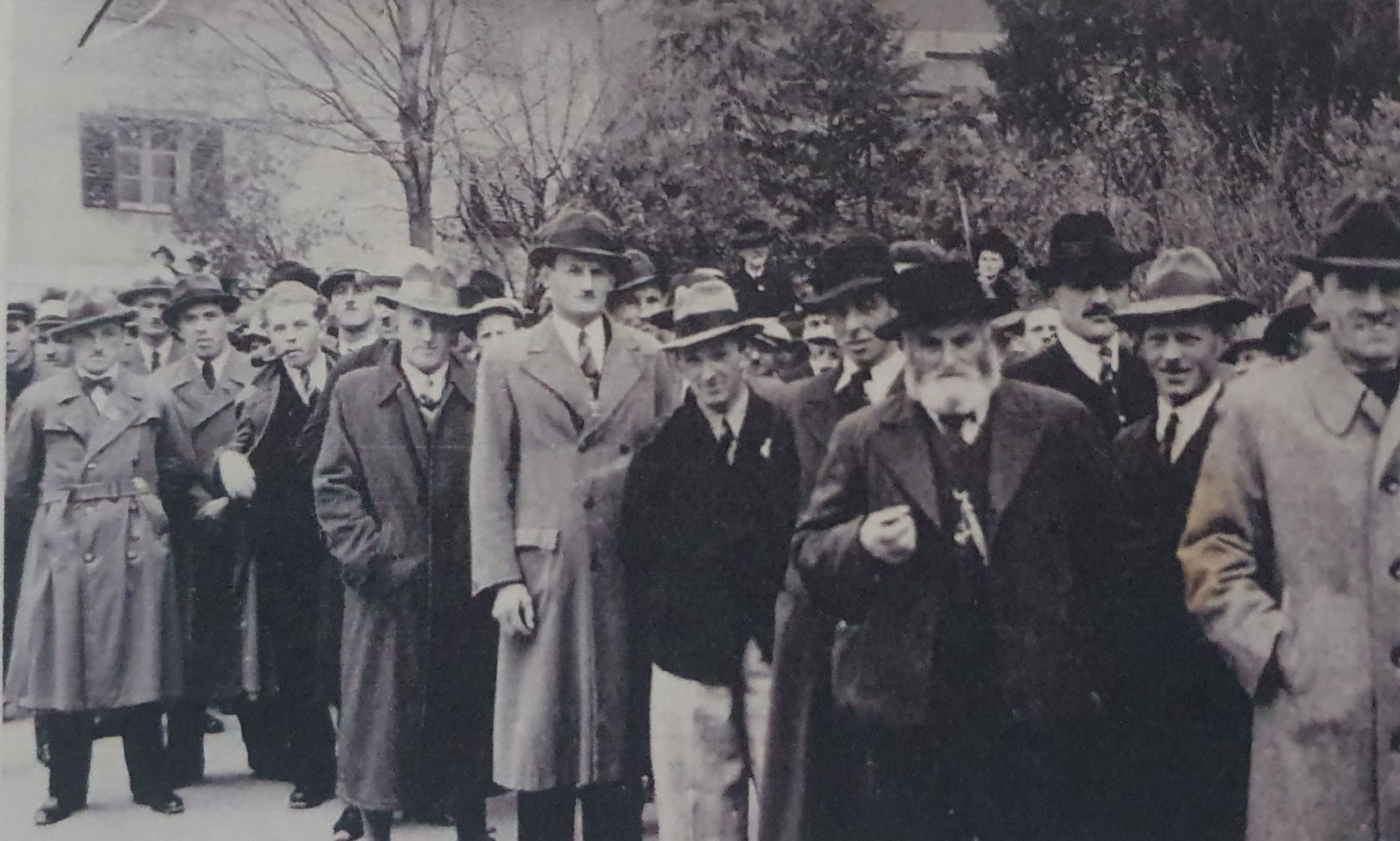 Steinbrucharbeiter 1938.