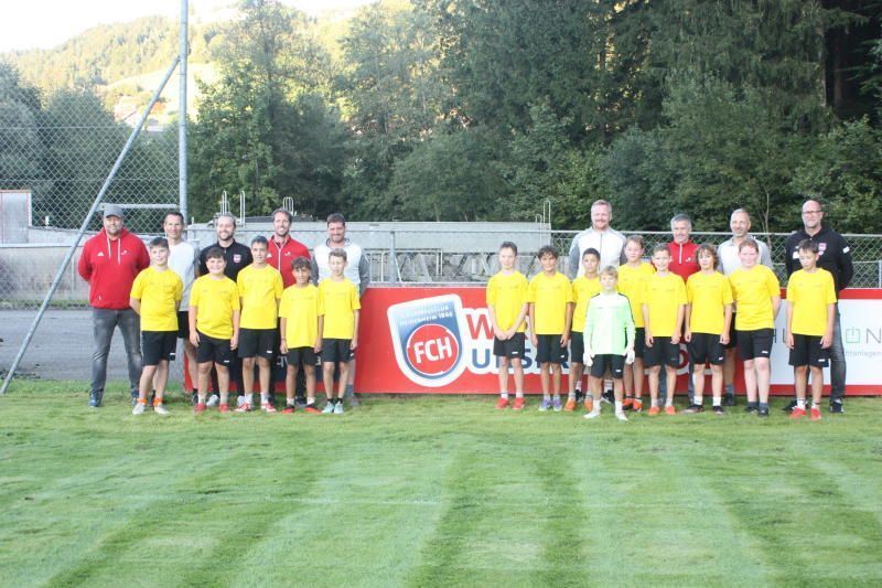 Nach dem ersten Showtraining in Langen: Ein Bild für die Ewigkeit.