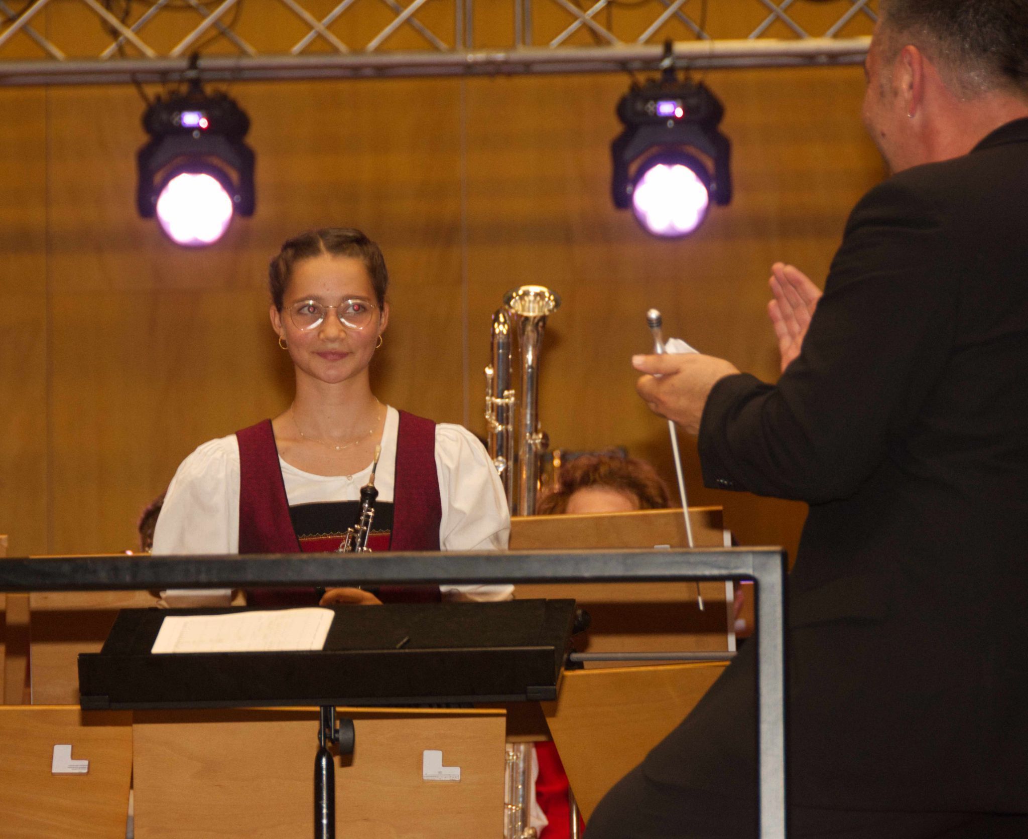 Pia Natter (Oboe) spielte mehrere Solostellen bravourös
