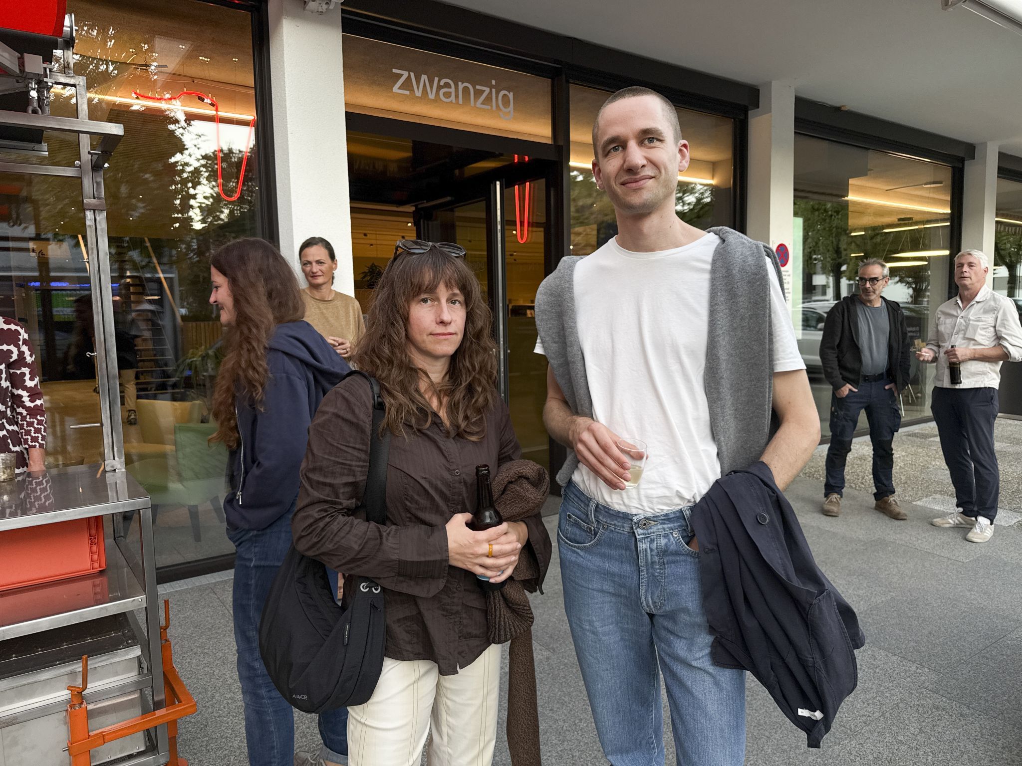 Selina Reiterer und Moritz Andreas schauten vorbei