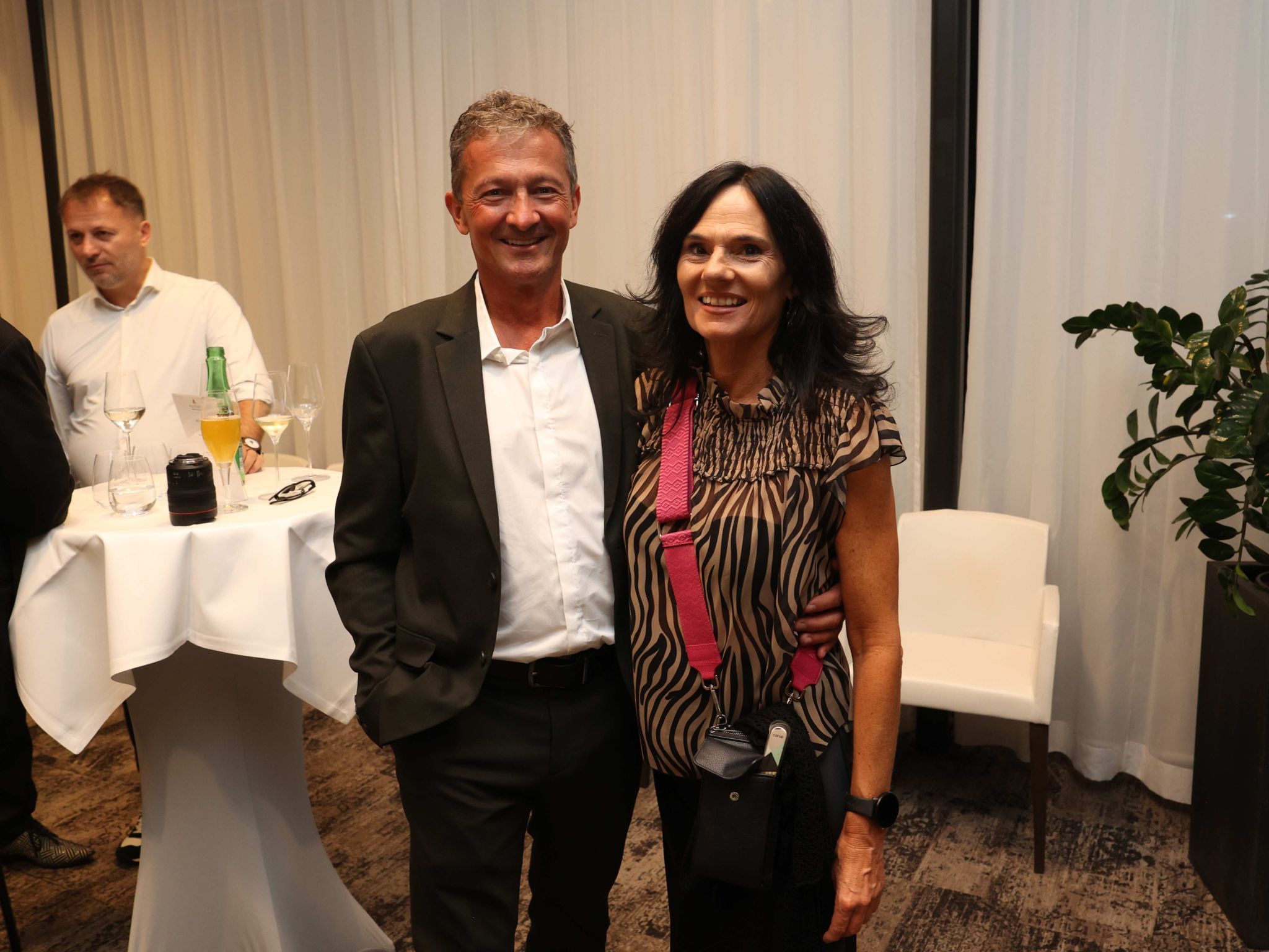 Peter Sandholzer und Christl Marte-Sandholzer (beide WKV).