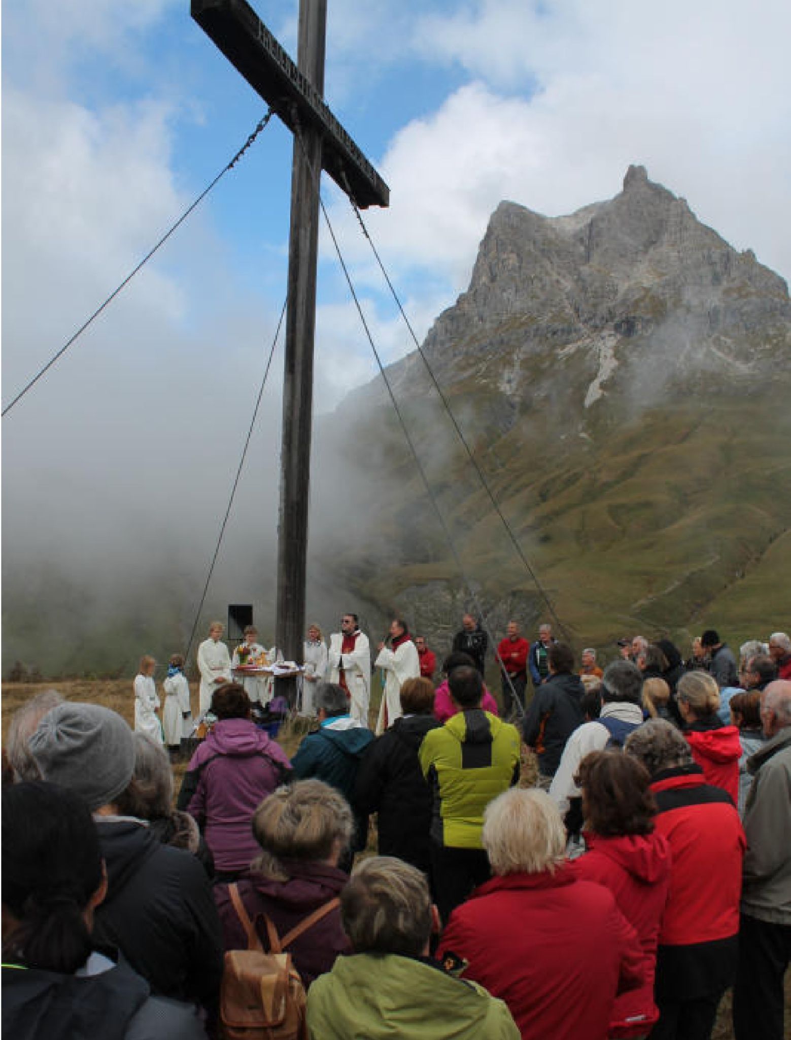 Die Organisatoren hoffen einmal mehr auf Wetterglück – ein Wolken- und Nebelspiel wie auf unserem Archivfoto würde die Feier nicht stören.