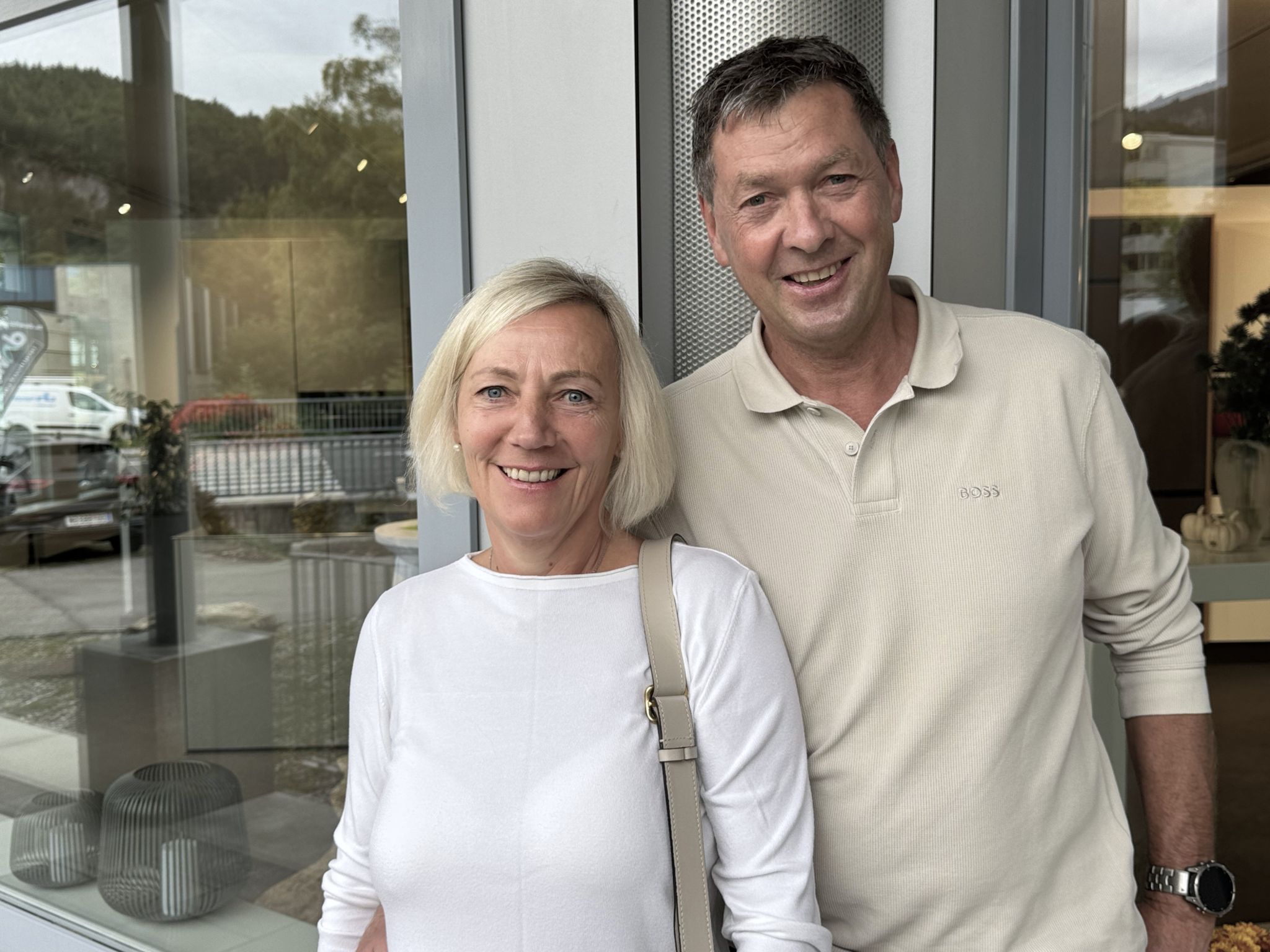 Sabine und Jens Ellensohn (Gerüstbau Götzis).