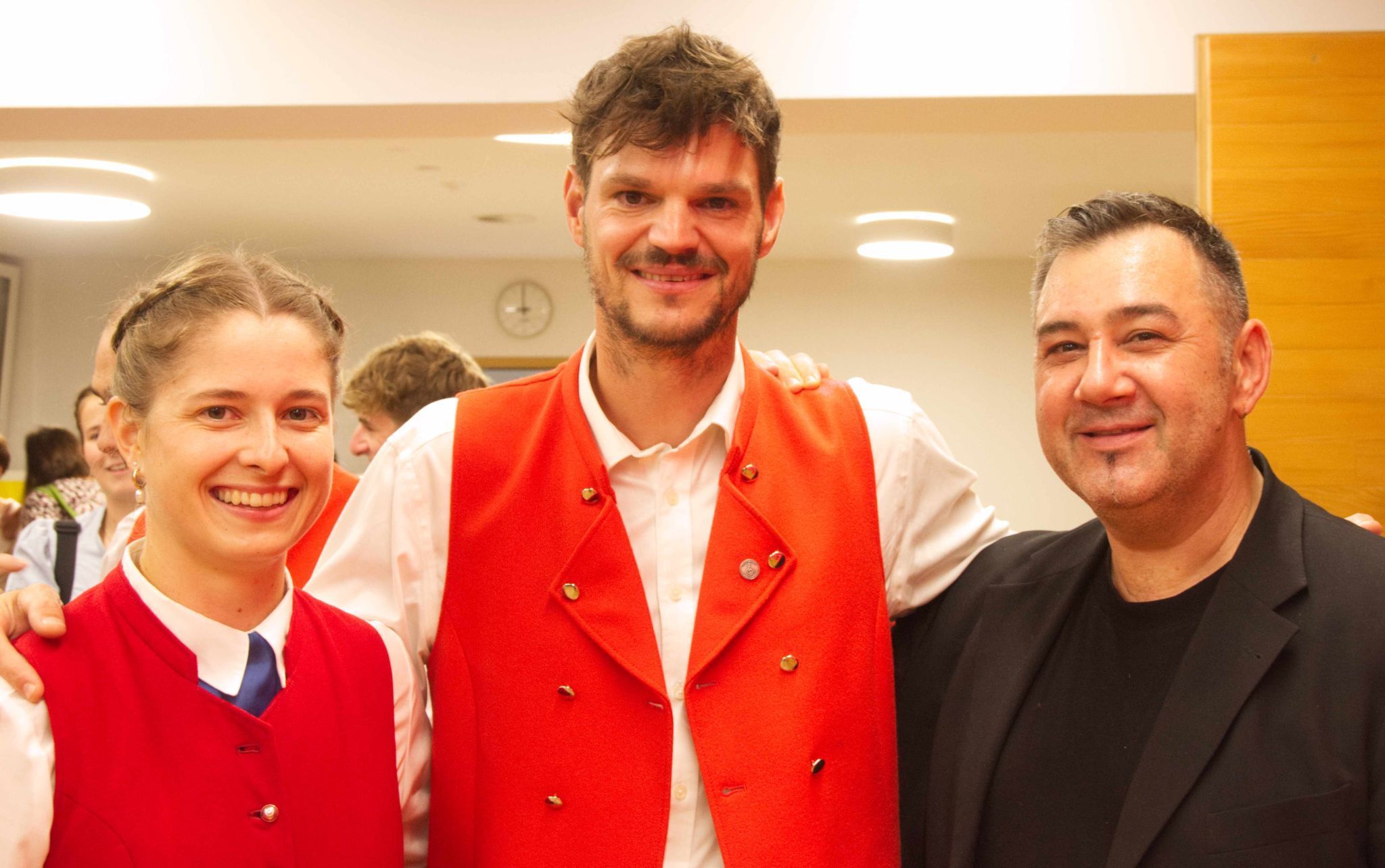 Lina Bilgeri (Organisation), Jodok Lingg (Trompete), Christian Schiestl (Dirigent)