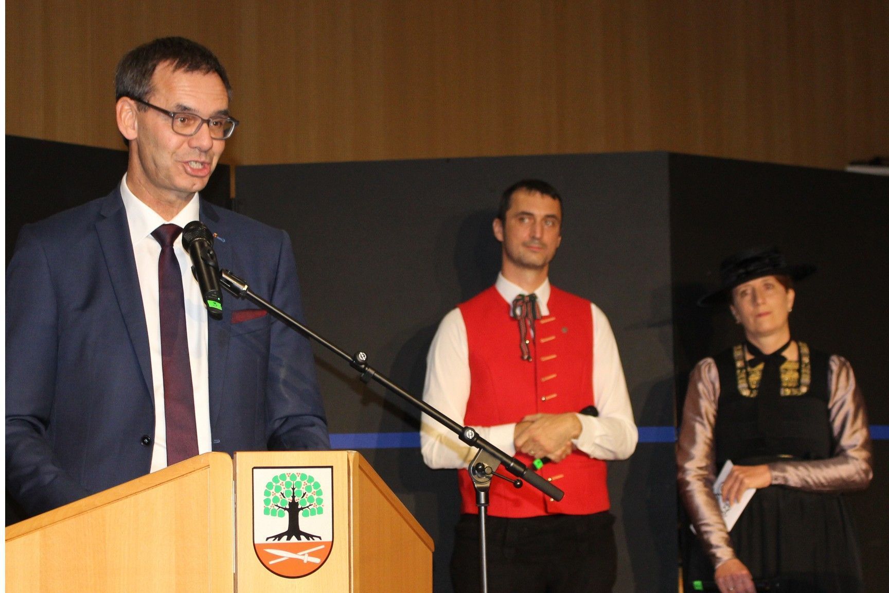 Gratulanten des Landes waren LH Markus Wallner und LR Martina Rüscher.   