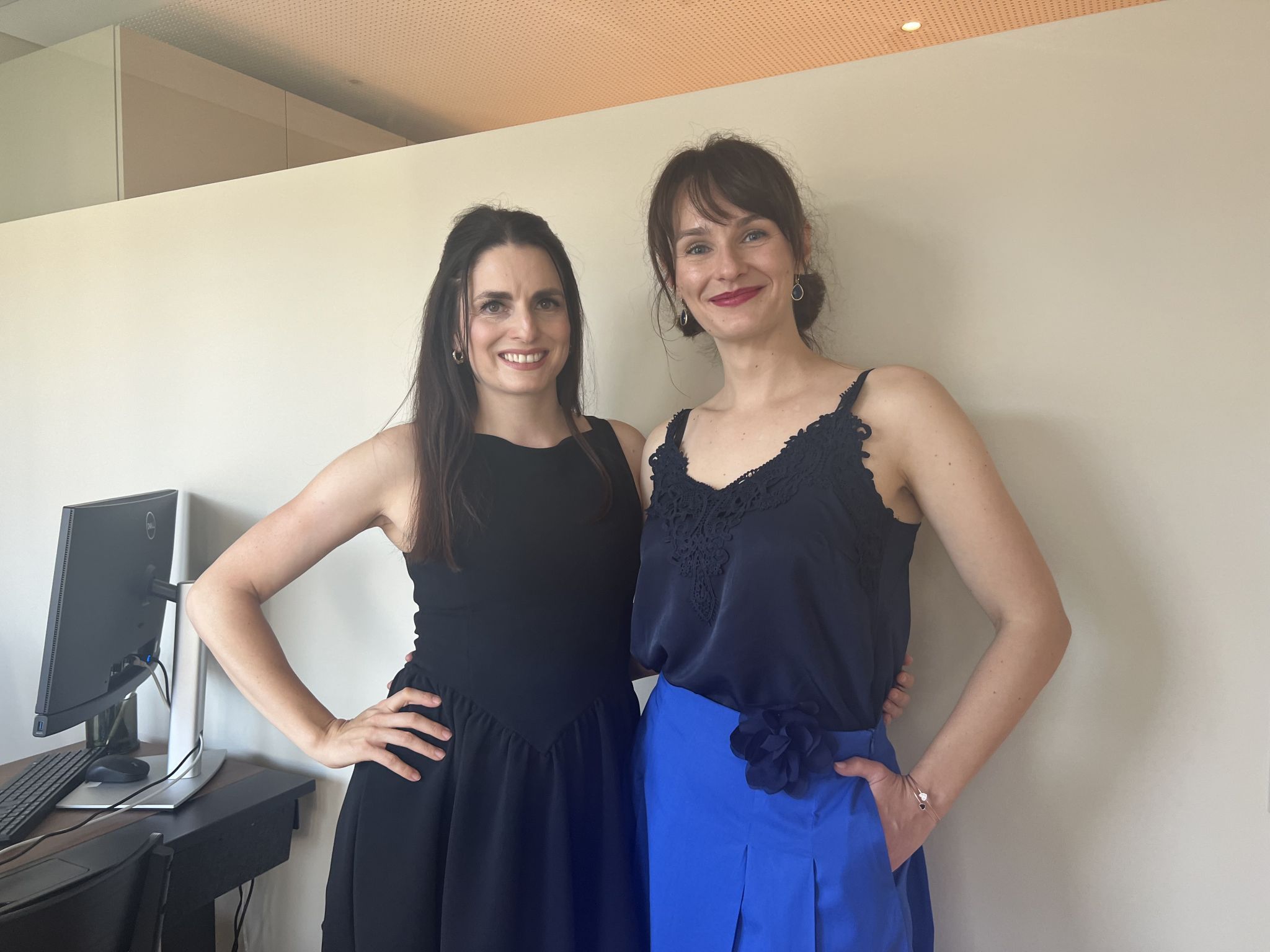 v.l. Dr. Birgit Scheffknecht und Dr. Renàta Niewiadomski