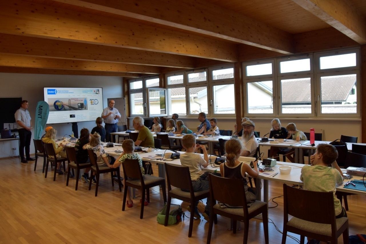 Viele Kinder besuchten den MINT-Workshop in Rankweil. PRIVAT