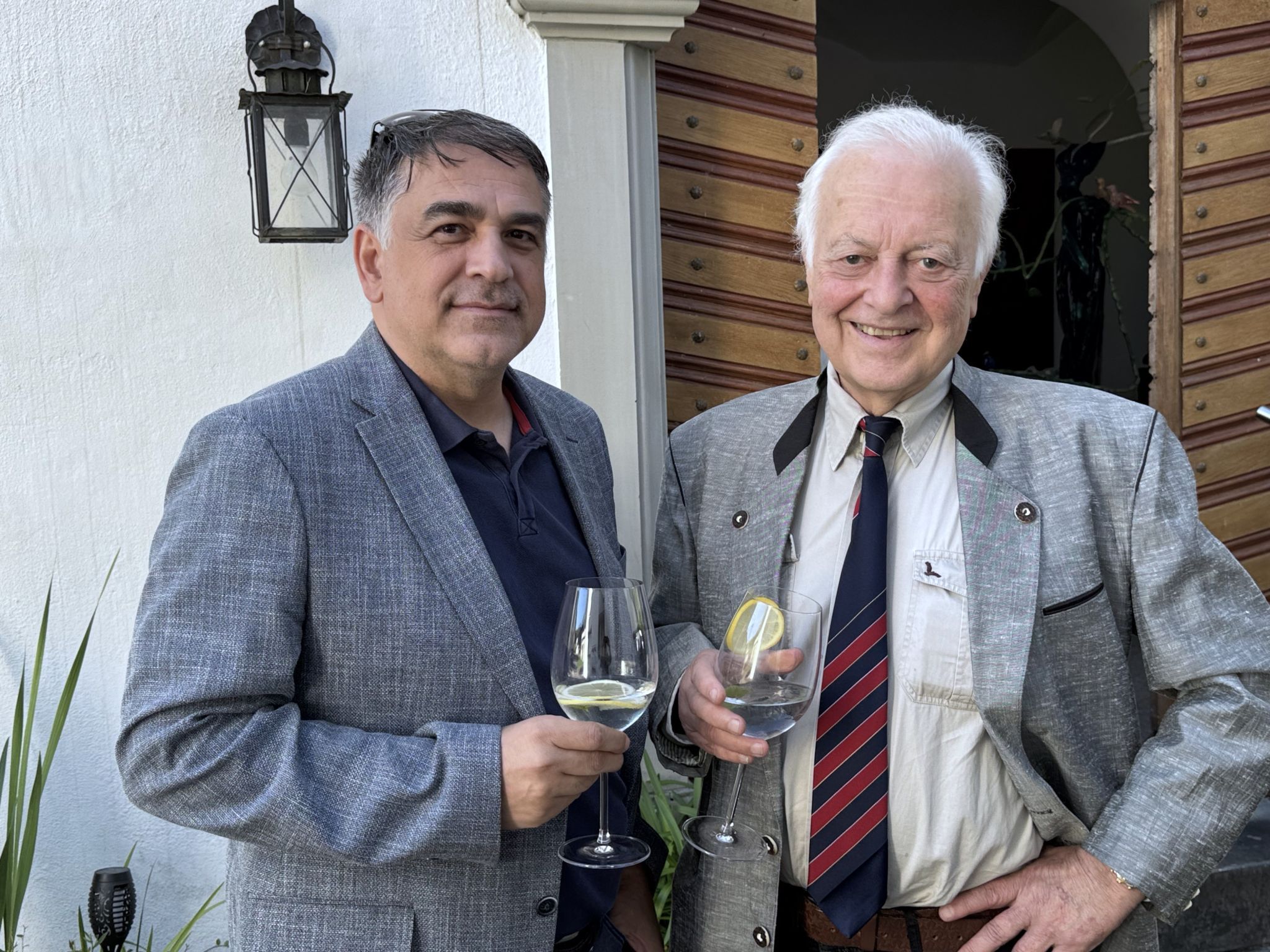 Tügem-Präsident Attila Dincer und Konsul Manfred Rützler.