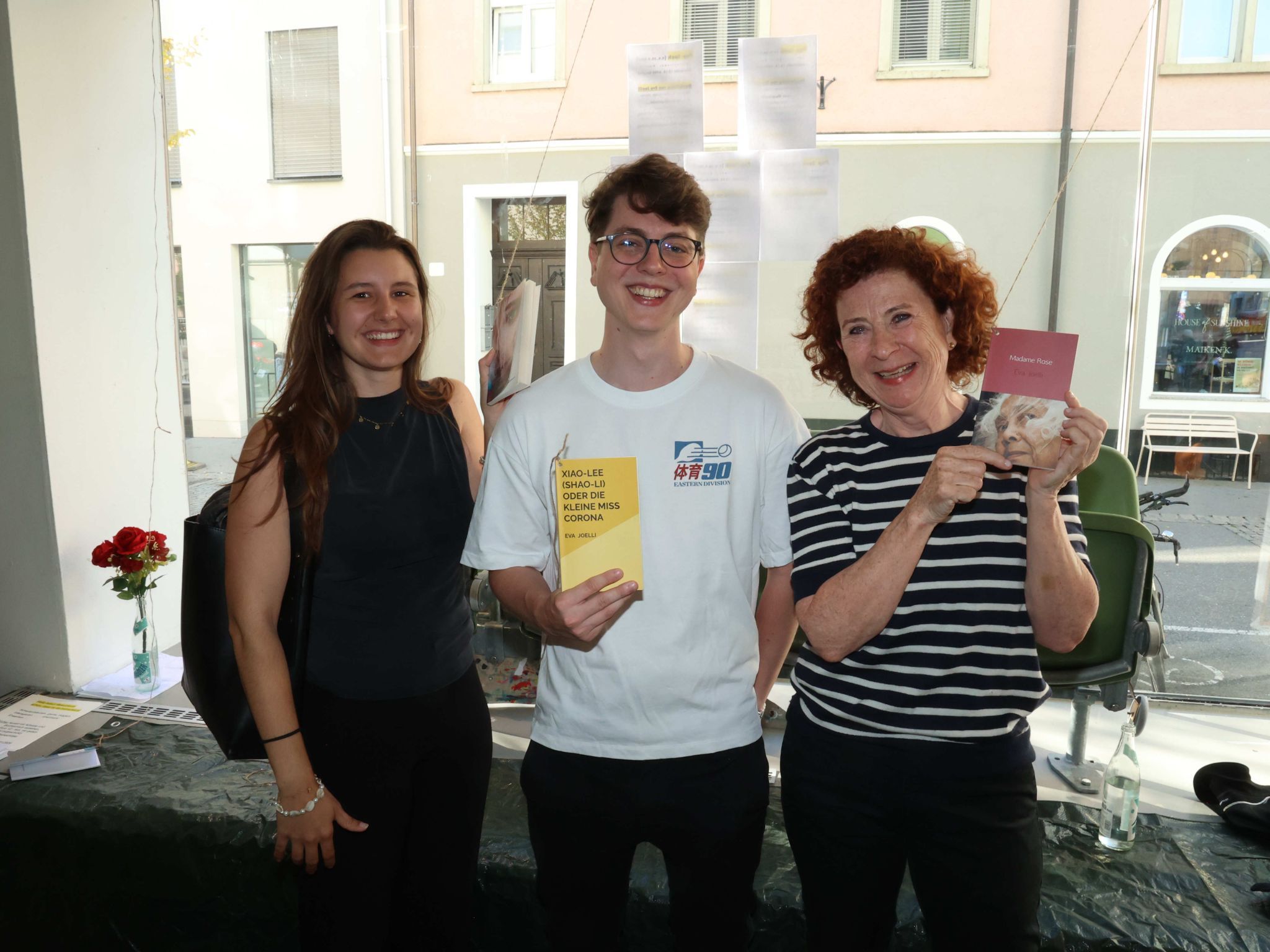 Noelia Copony, Felix Ender und Beatrix Obwegeser.