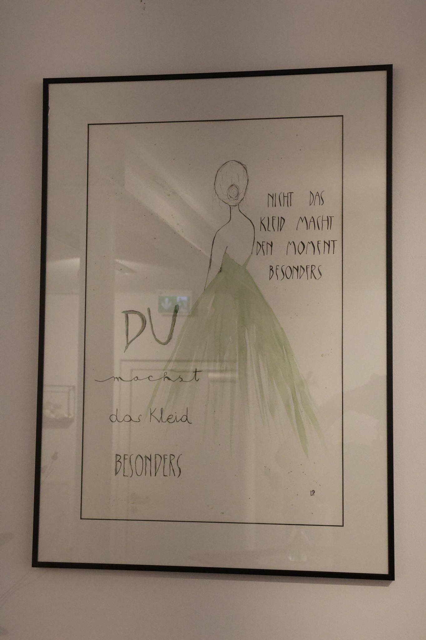 Das von Ingeborg Pfanner gestaltete Wunschbild.